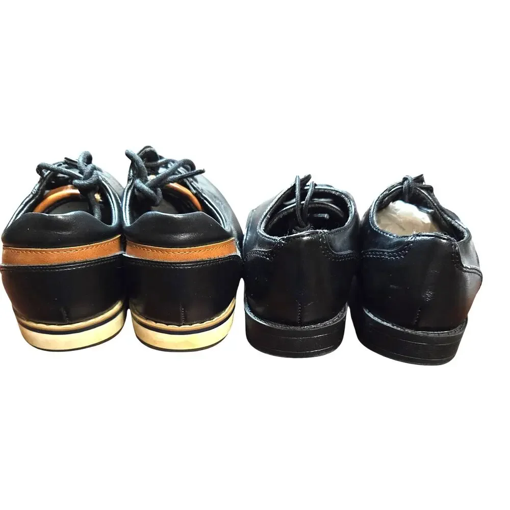 Bruno Marc + More Boy's Size 12 12.5 Dress Shoes Bulk Lot of 2